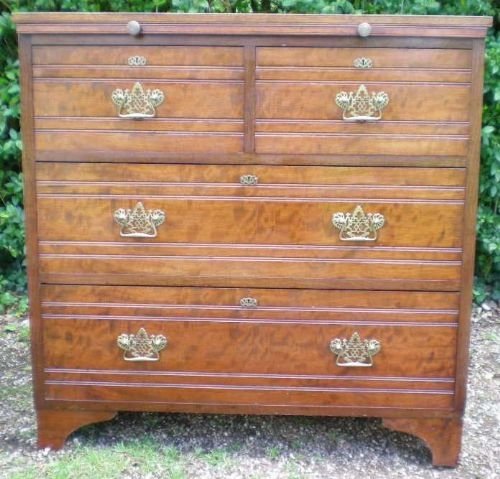 Large Mahogany Chest by Hewitson & Milner, London. Circa 1900